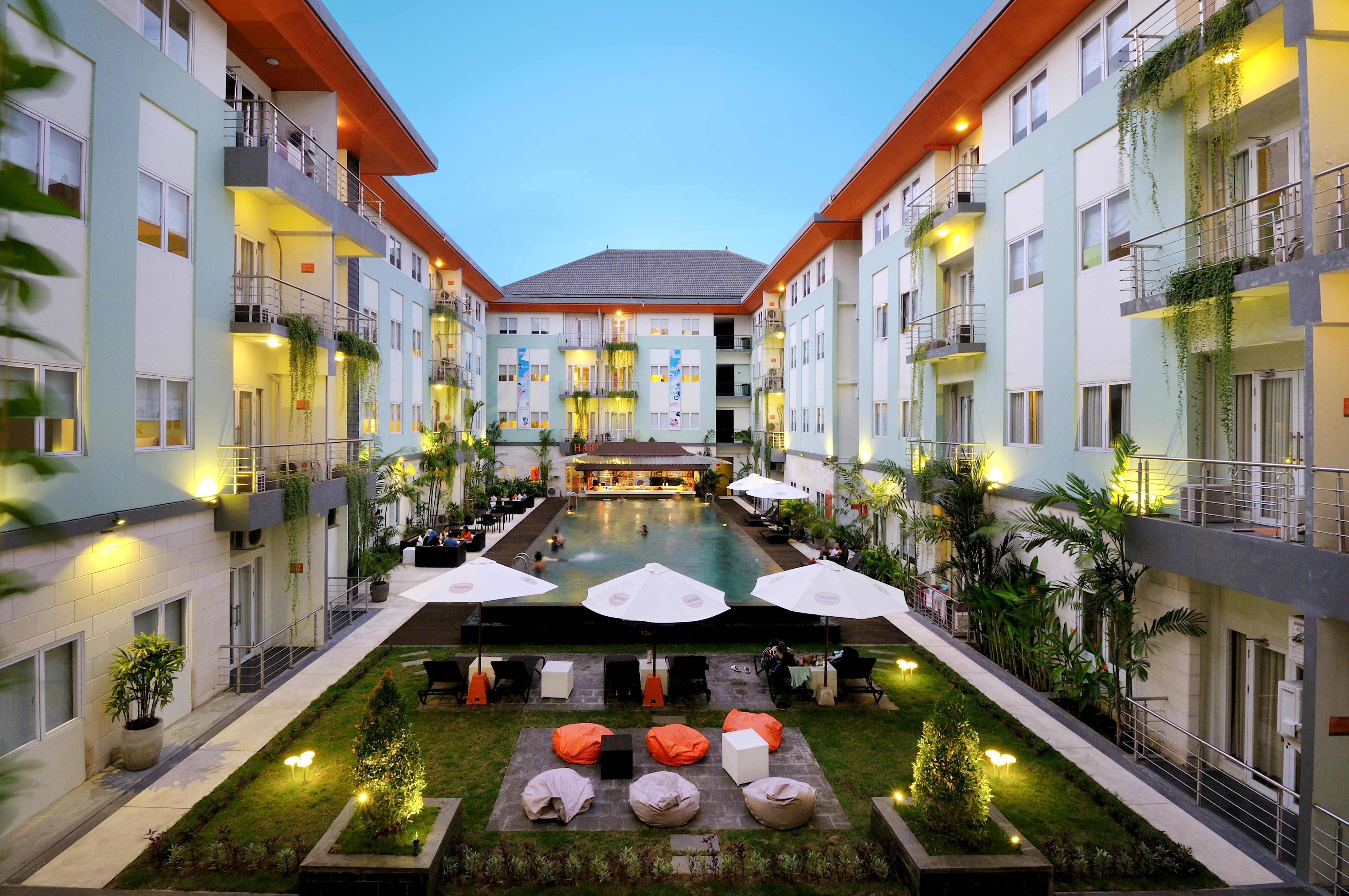 Harris Hotel & Residences Riverview Kuta, Bali Kuta Lombok Kültér fotó
