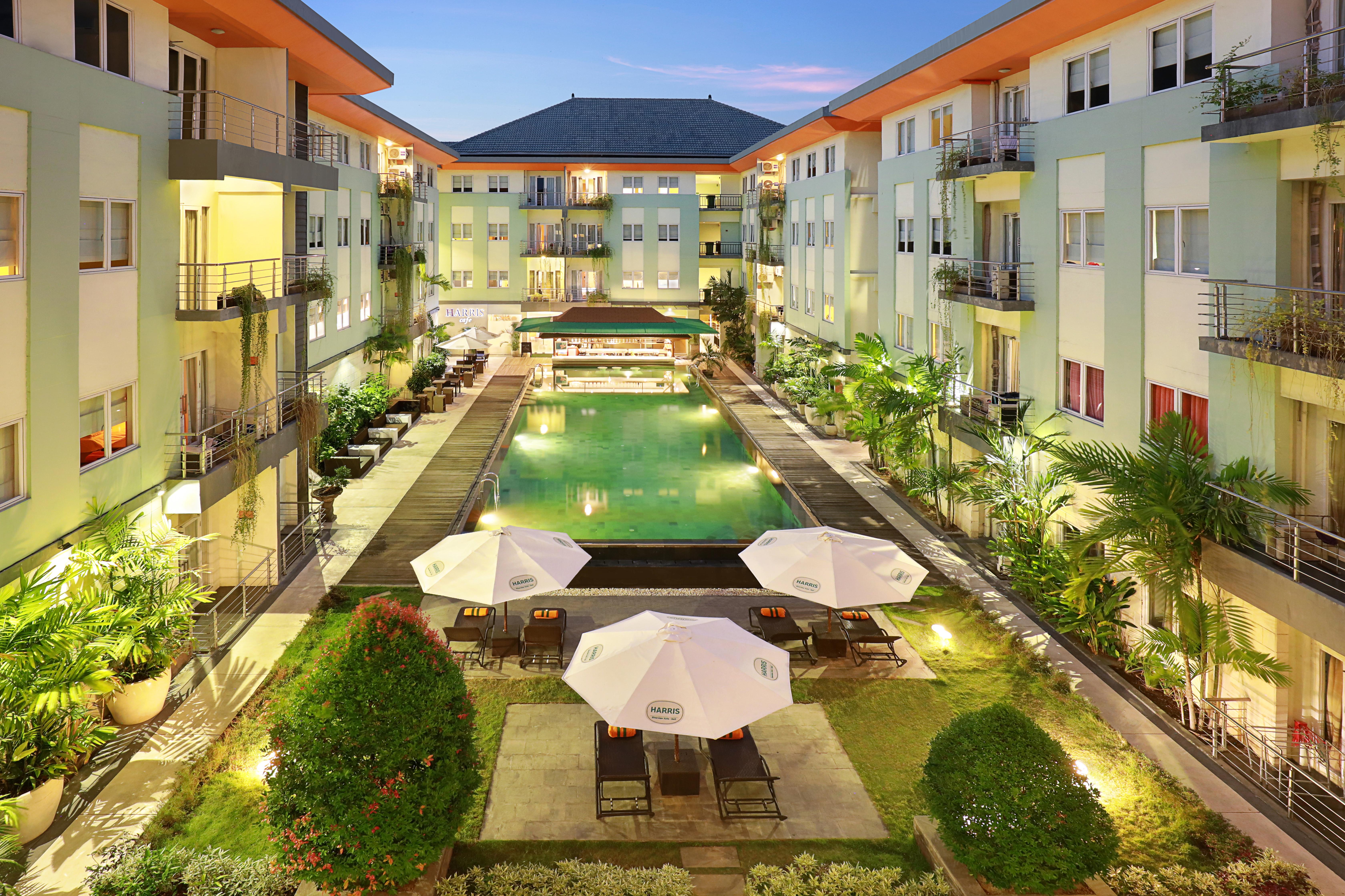 Harris Hotel & Residences Riverview Kuta, Bali Kuta Lombok Kültér fotó